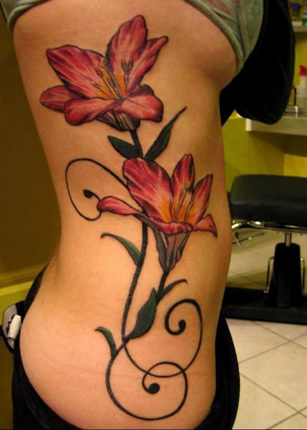 Татуировка цветов фото, значение тату цветы